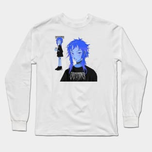 Alternate girl (transparent) Long Sleeve T-Shirt